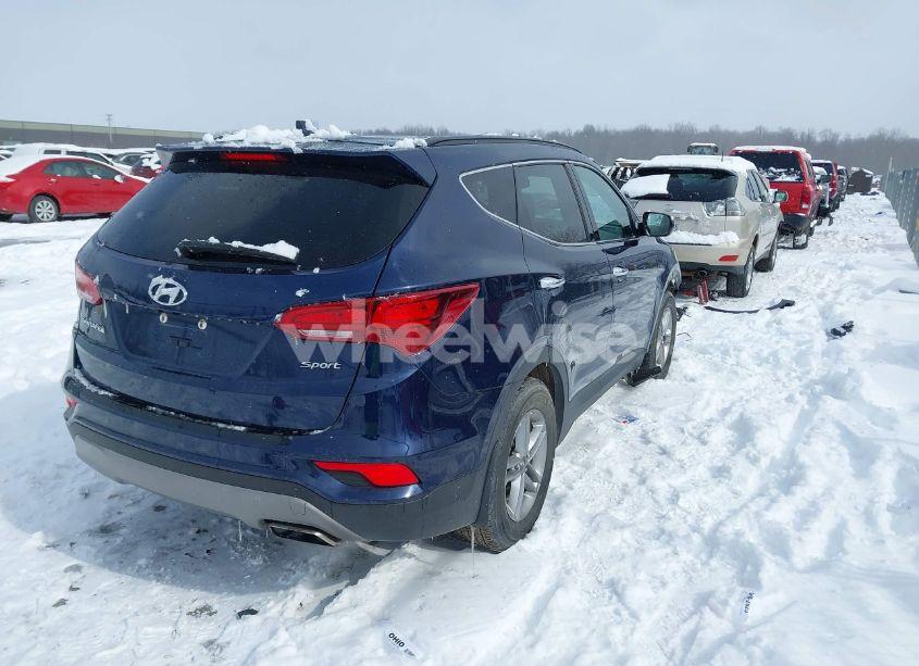 Photo 4 of 2017 Hyundai Santa FE SPORT 2.4L (VIN 5XYZU3LB7HG424310)