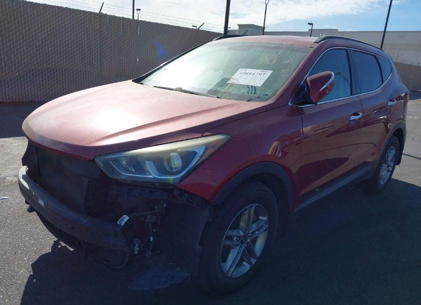 Photo 2 of 2018 Hyundai Santa FE SPORT 2.4L (VIN 5XYZU3LB7JG506964)