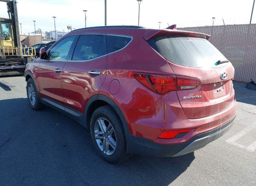 Photo 3 of 2018 Hyundai Santa FE SPORT 2.4L (VIN 5XYZU3LB7JG506964)