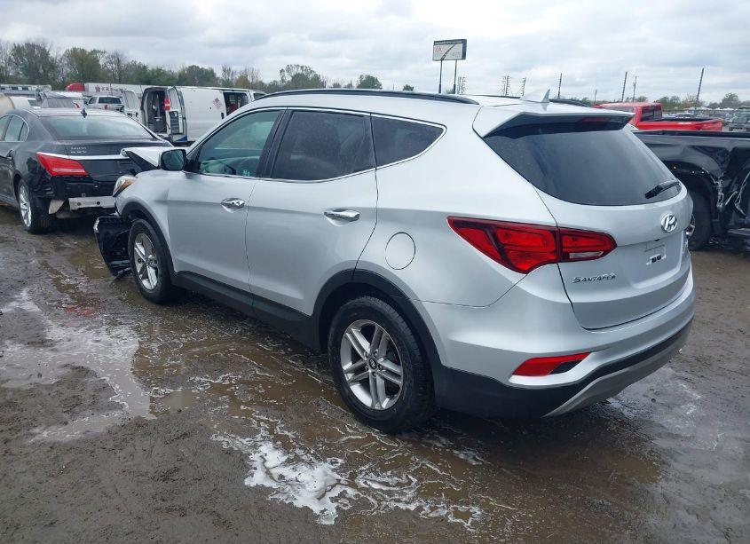 Photo 3 of 2018 Hyundai Santa FE SPORT 2.4L (VIN 5XYZU3LB7JG524719)