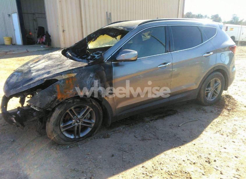 Photo 2 of 2018 Hyundai Santa FE SPORT 2.4L (VIN 5XYZU3LB7JG548261)