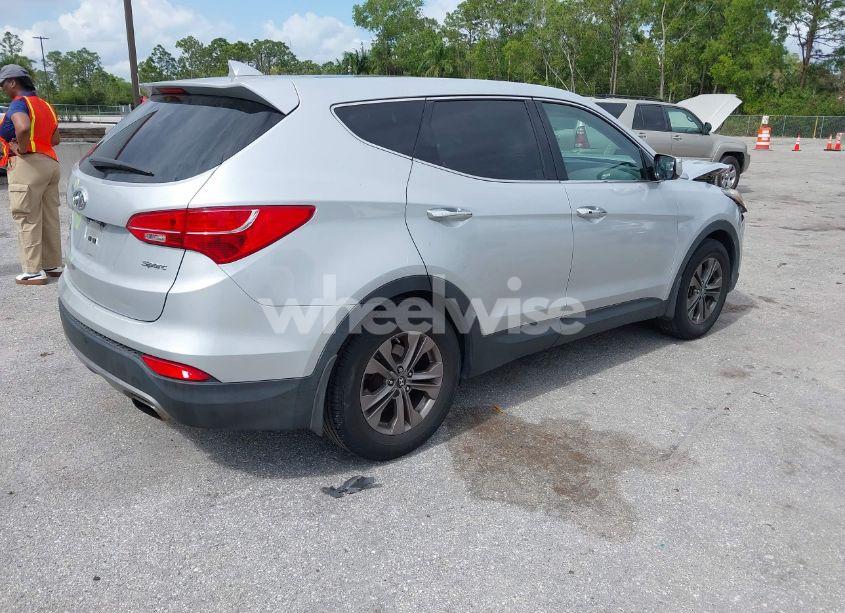 Photo 4 of 2013 Hyundai Santa FE SPORT (VIN 5XYZU3LB8DG047416)