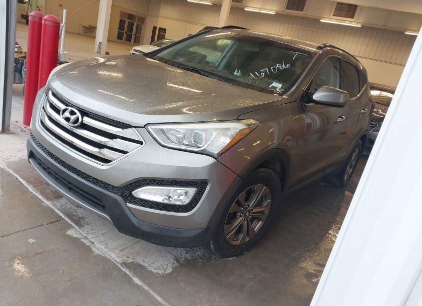 Photo 2 of 2014 Hyundai Santa FE SPORT 2.4L (VIN 5XYZU3LB8EG167086)