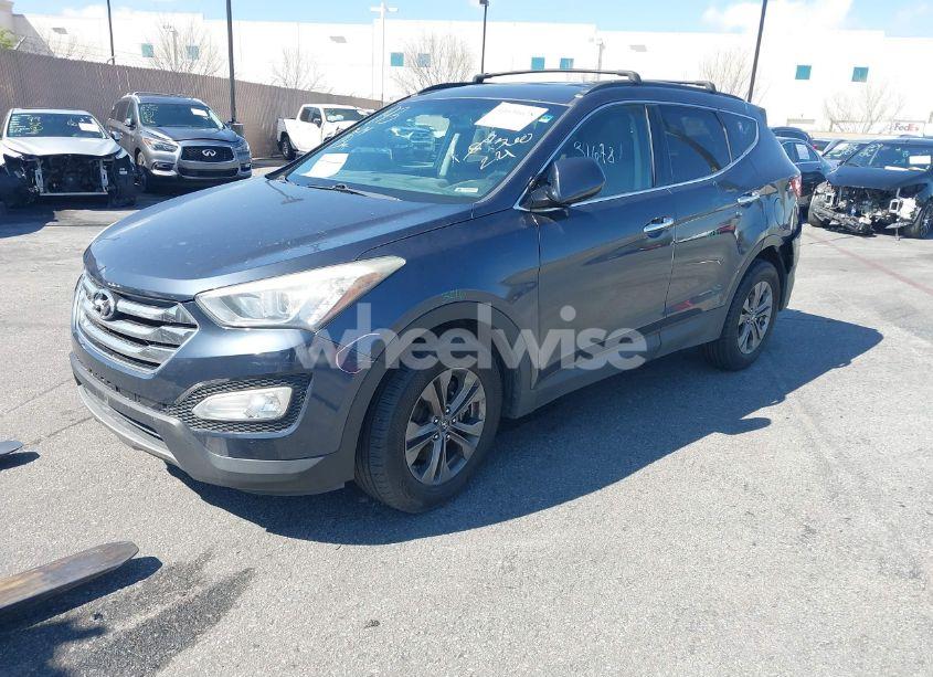 Photo 2 of 2014 Hyundai Santa FE SPORT 2.4L (VIN 5XYZU3LB8EG178962)