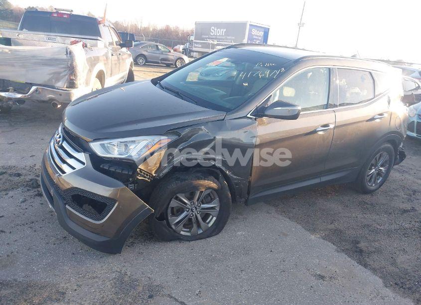 Photo 2 of 2014 Hyundai Santa FE SPORT 2.4L (VIN 5XYZU3LB8EG192912)