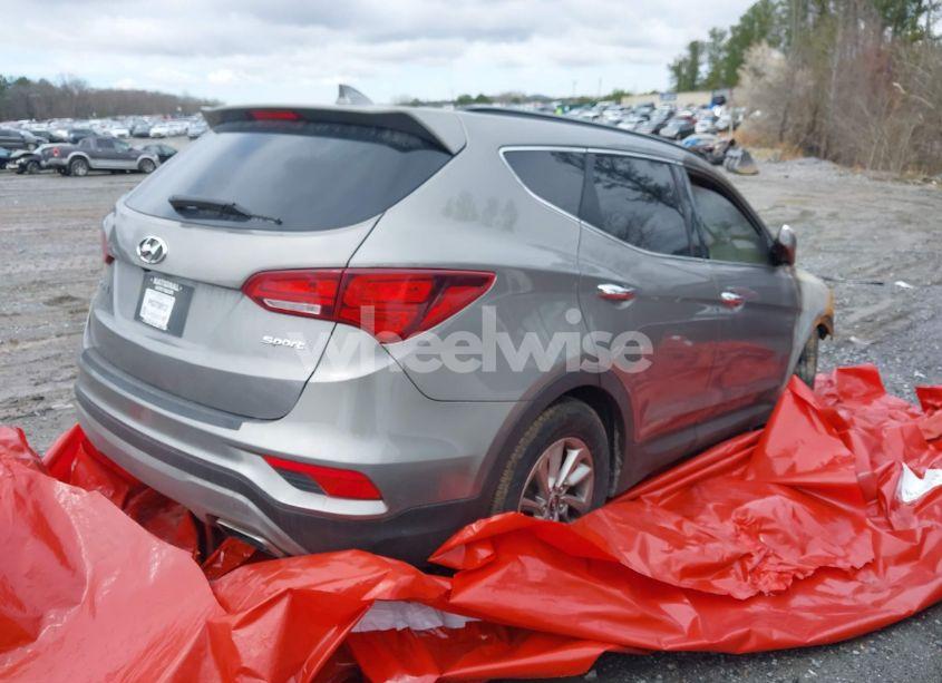 Photo 4 of 2017 Hyundai Santa FE SPORT 2.4L (VIN 5XYZU3LB8HG419004)