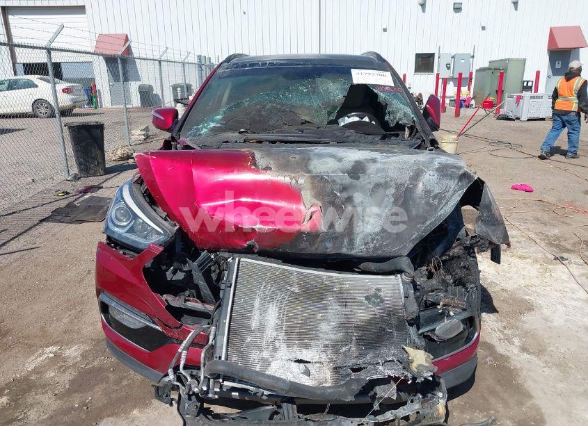 Photo 12 of 2017 Hyundai Santa FE SPORT 2.4L (VIN 5XYZU3LB8HG434067)