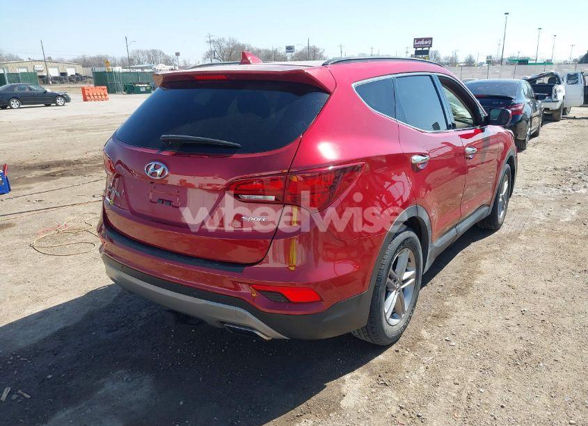 Photo 4 of 2017 Hyundai Santa FE SPORT 2.4L (VIN 5XYZU3LB8HG434067)