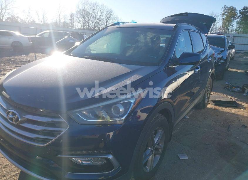 Photo 2 of 2017 Hyundai Santa FE SPORT 2.4L (VIN 5XYZU3LB8HG447224)