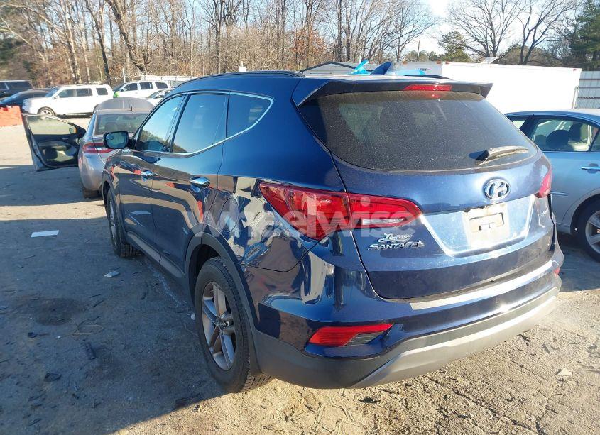Photo 3 of 2017 Hyundai Santa FE SPORT 2.4L (VIN 5XYZU3LB8HG447224)