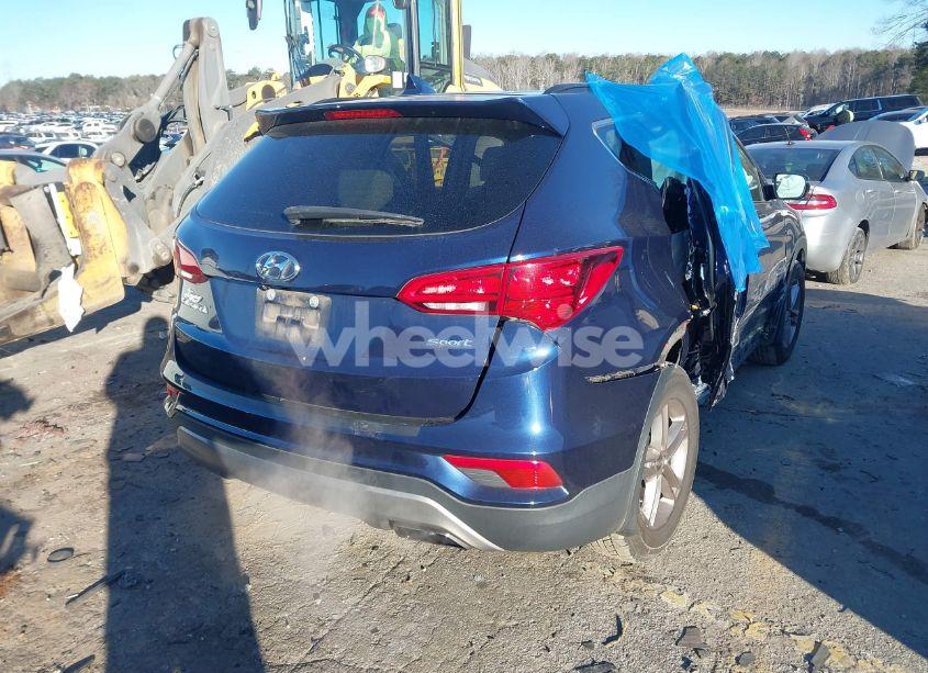 Photo 4 of 2017 Hyundai Santa FE SPORT 2.4L (VIN 5XYZU3LB8HG447224)