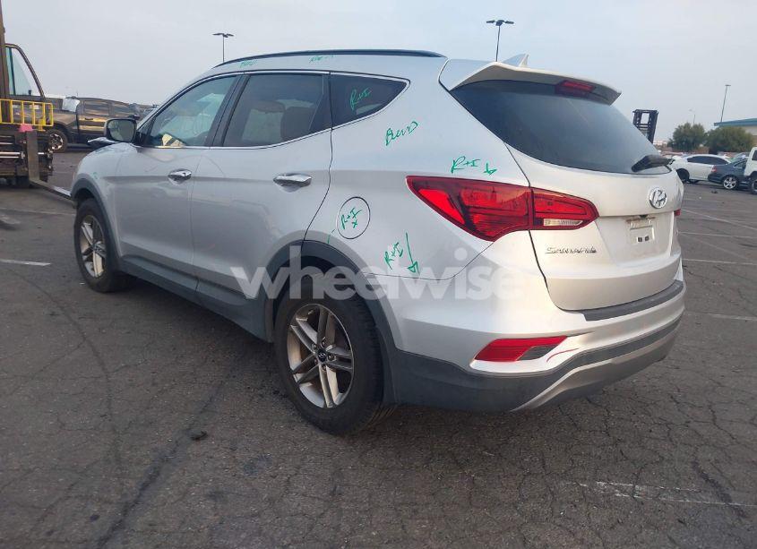 Photo 3 of 2017 Hyundai Santa FE SPORT 2.4L (VIN 5XYZU3LB8HG448082)