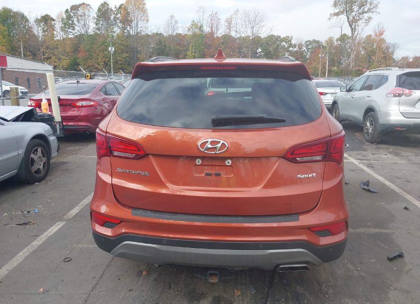 Photo 16 of 2018 Hyundai Santa FE SPORT 2.4L (VIN 5XYZU3LB8JG506469)