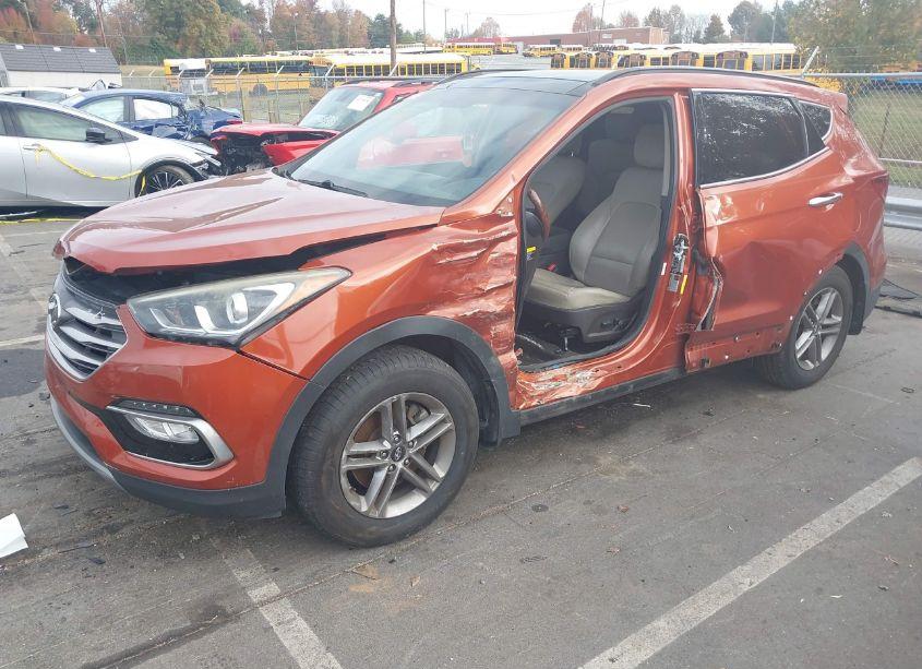 Photo 2 of 2018 Hyundai Santa FE SPORT 2.4L (VIN 5XYZU3LB8JG506469)