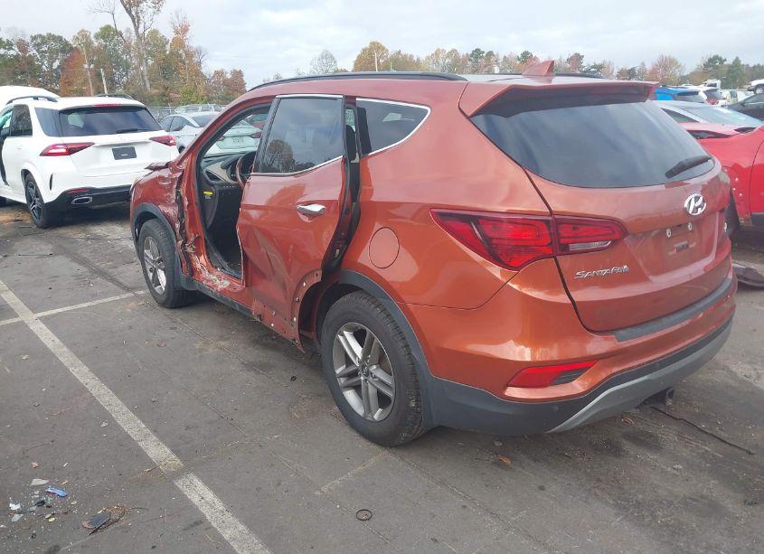 Photo 3 of 2018 Hyundai Santa FE SPORT 2.4L (VIN 5XYZU3LB8JG506469)