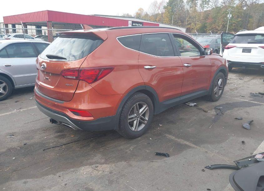 Photo 4 of 2018 Hyundai Santa FE SPORT 2.4L (VIN 5XYZU3LB8JG506469)