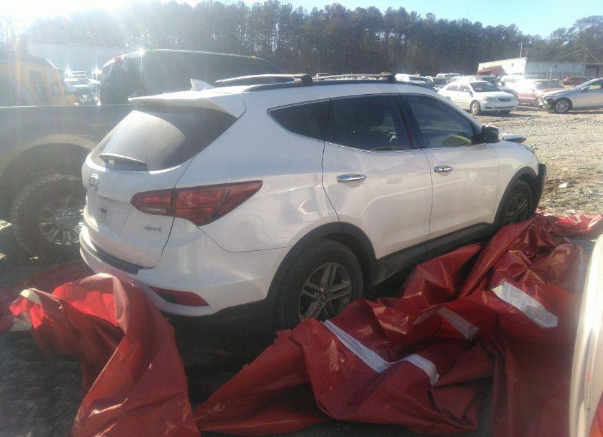 Photo 4 of 2018 Hyundai Santa FE SPORT 2.4L (VIN 5XYZU3LB8JG543523)