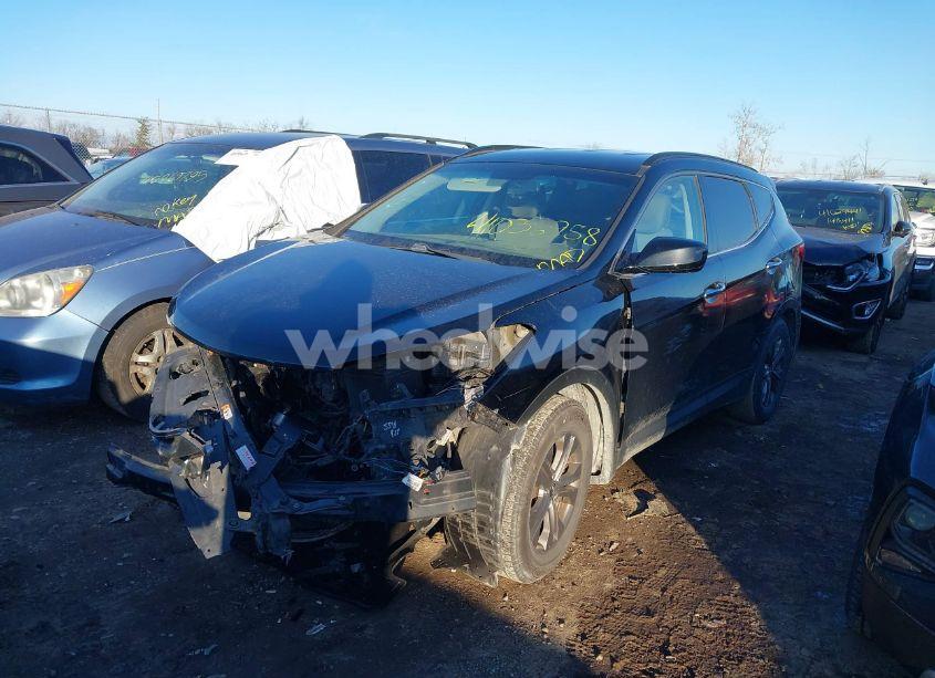 Photo 2 of 2013 Hyundai Santa FE SPORT (VIN 5XYZU3LB9DG014229)