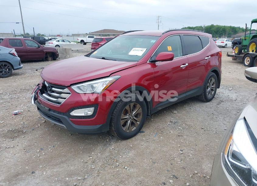 Photo 2 of 2014 Hyundai Santa FE SPORT 2.4L (VIN 5XYZU3LB9EG133707)