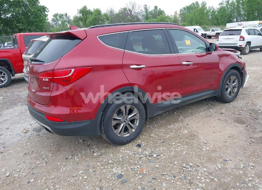 Photo 4 of 2014 Hyundai Santa FE SPORT 2.4L (VIN 5XYZU3LB9EG133707)