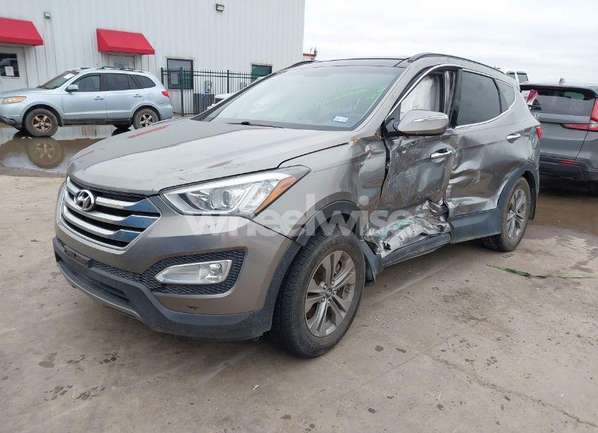 Photo 2 of 2015 Hyundai Santa FE SPORT 2.4L (VIN 5XYZU3LB9FG289599)