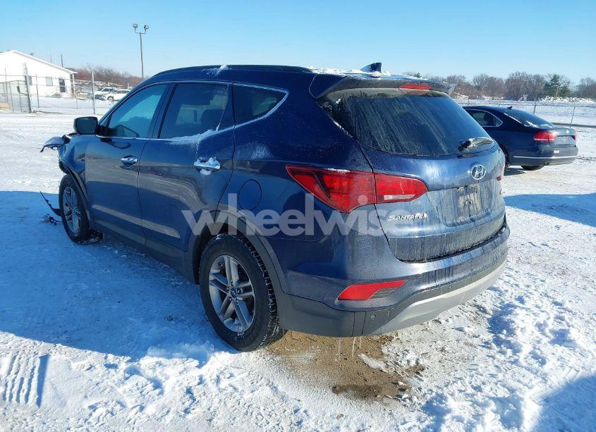 Photo 3 of 2017 Hyundai Santa FE SPORT 2.4L (VIN 5XYZU3LB9HG381279)