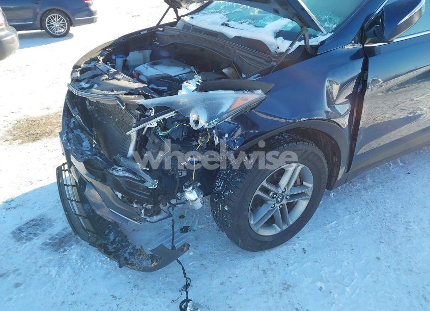 Photo 6 of 2017 Hyundai Santa FE SPORT 2.4L (VIN 5XYZU3LB9HG381279)