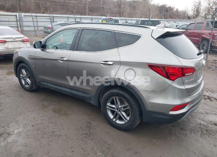 Photo 3 of 2017 Hyundai Santa FE SPORT 2.4L (VIN 5XYZU3LB9HG395831)
