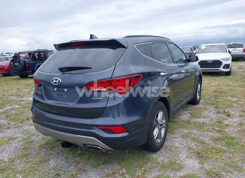 Photo 4 of 2017 Hyundai Santa FE SPORT 2.4L (VIN 5XYZU3LB9HG415673)