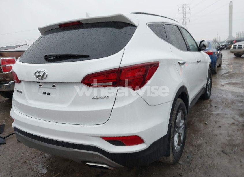 Photo 4 of 2017 Hyundai Santa FE SPORT 2.4L (VIN 5XYZU3LB9HG420954)
