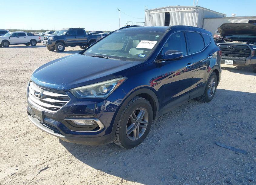 Photo 2 of 2017 Hyundai Santa FE SPORT 2.4L (VIN 5XYZU3LB9HG456773)