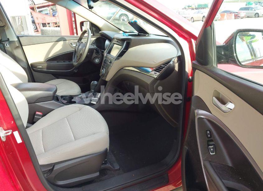 Photo 5 of 2017 Hyundai Santa FE SPORT 2.4L (VIN 5XYZU3LB9HG468485)