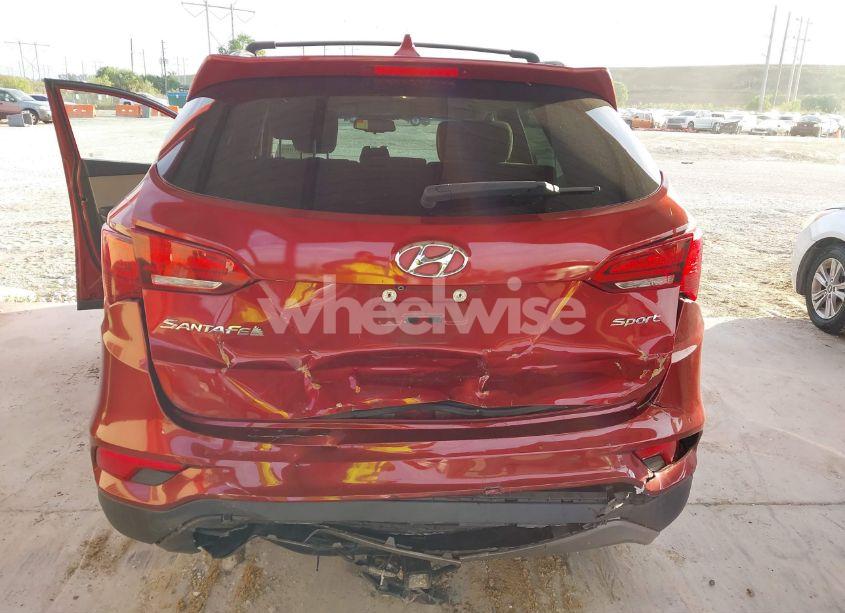 Photo 6 of 2017 Hyundai Santa FE SPORT 2.4L (VIN 5XYZU3LB9HG468485)