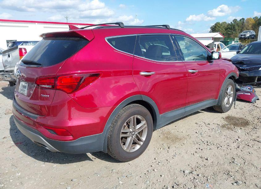 Photo 4 of 2017 Hyundai Santa FE SPORT 2.4L (VIN 5XYZU3LB9HG469572)