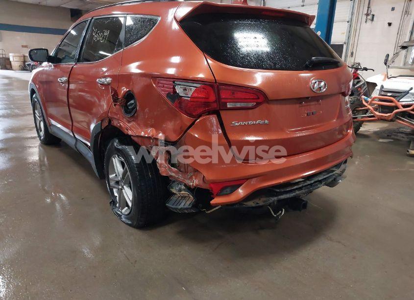 Photo 6 of 2017 Hyundai Santa FE SPORT 2.4L (VIN 5XYZU3LB9HG489109)