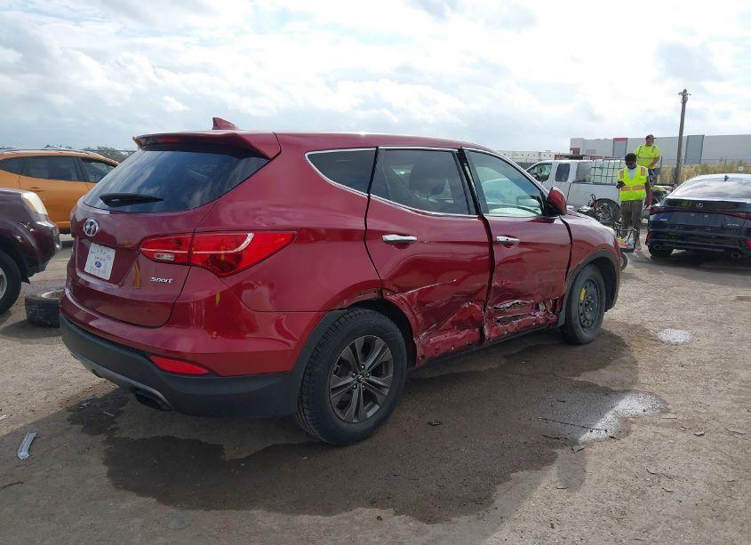 Photo 4 of 2013 Hyundai Santa FE SPORT (VIN 5XYZU3LBXDG108474)