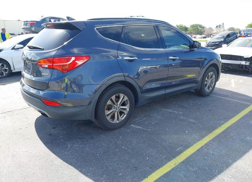 Photo 4 of 2014 Hyundai Santa FE SPORT 2.4L (VIN 5XYZU3LBXEG136499)