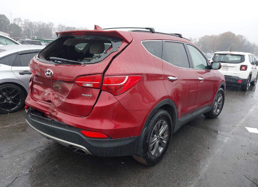 Photo 4 of 2014 Hyundai Santa FE SPORT 2.4L (VIN 5XYZU3LBXEG199067)