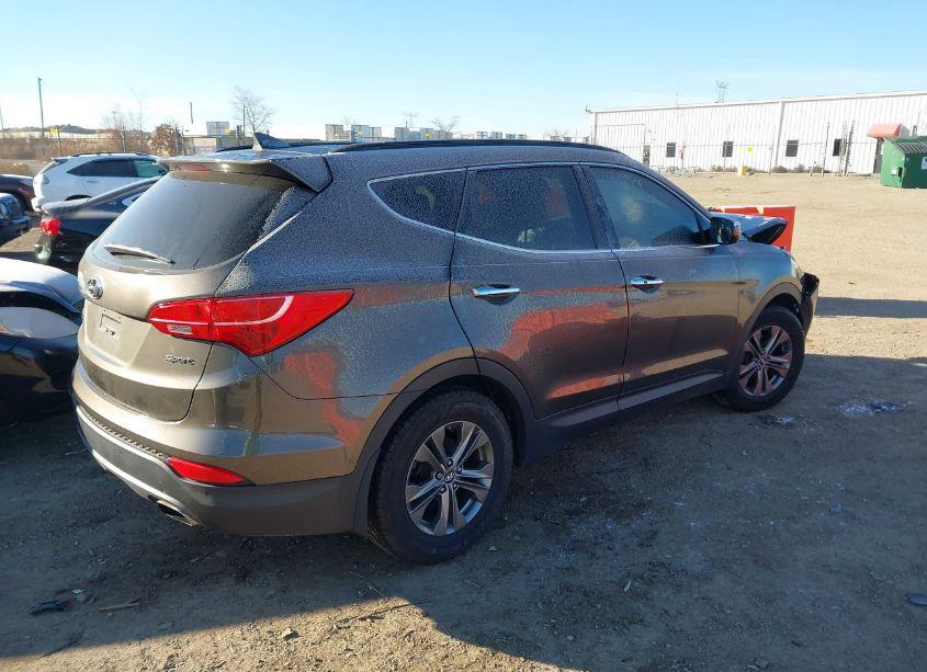 Photo 4 of 2014 Hyundai Santa FE SPORT 2.4L (VIN 5XYZU3LBXEG214649)