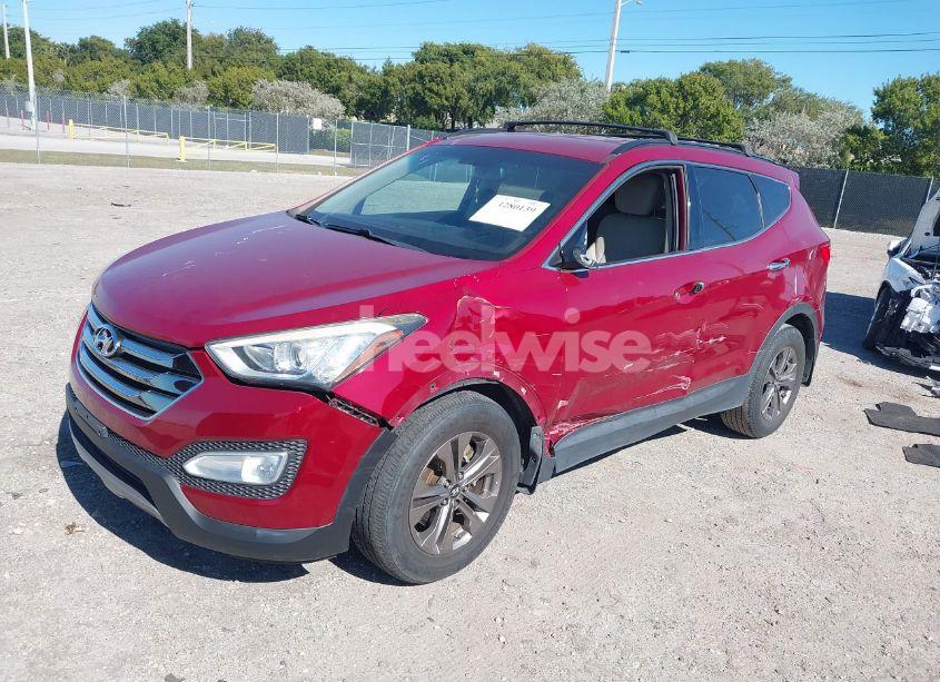 Photo 2 of 2015 Hyundai Santa FE SPORT 2.4L (VIN 5XYZU3LBXFG240198)