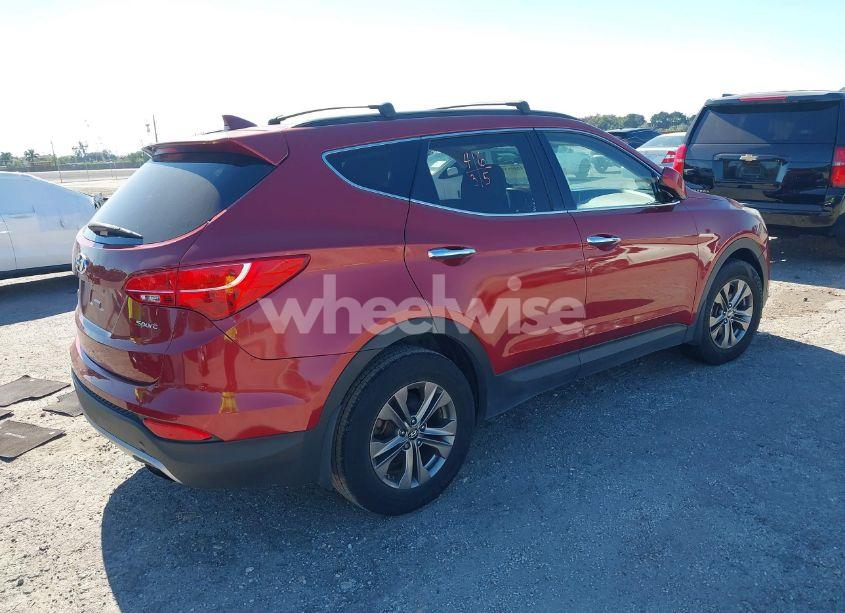 Photo 4 of 2015 Hyundai Santa FE SPORT 2.4L (VIN 5XYZU3LBXFG240198)