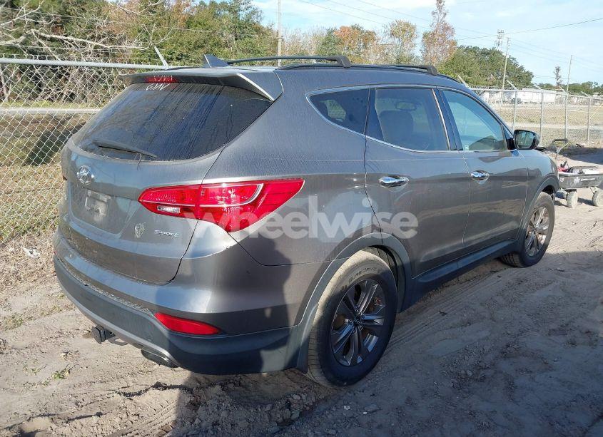 Photo 4 of 2015 Hyundai Santa FE SPORT 2.4L (VIN 5XYZU3LBXFG255445)