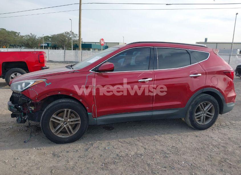 Photo 14 of 2017 Hyundai Santa FE SPORT 2.4L (VIN 5XYZU3LBXHG460976)
