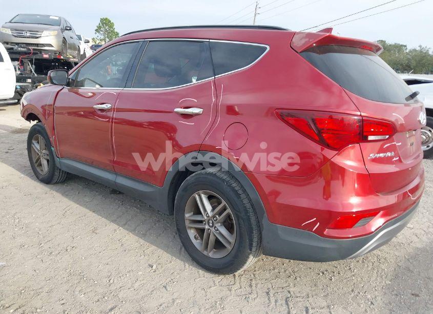 Photo 3 of 2017 Hyundai Santa FE SPORT 2.4L (VIN 5XYZU3LBXHG460976)
