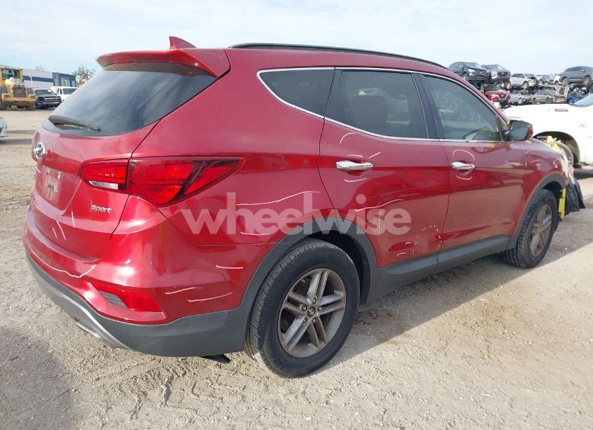 Photo 4 of 2017 Hyundai Santa FE SPORT 2.4L (VIN 5XYZU3LBXHG460976)