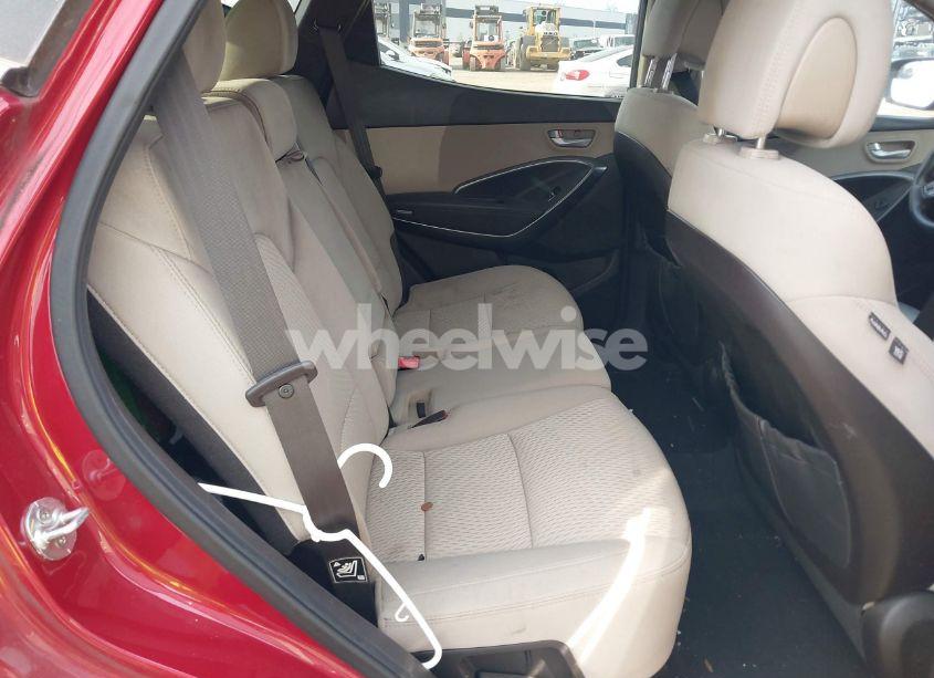 Photo 8 of 2017 Hyundai Santa FE SPORT 2.4L (VIN 5XYZU3LBXHG460976)