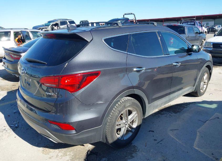 Photo 4 of 2017 Hyundai Santa FE SPORT 2.4L (VIN 5XYZU3LBXHG497610)