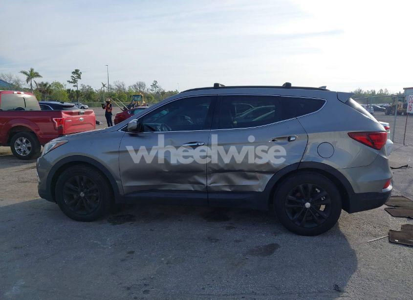 Photo 14 of 2017 Hyundai Santa FE SPORT 2.0T (VIN 5XYZU4LA0HG487276)