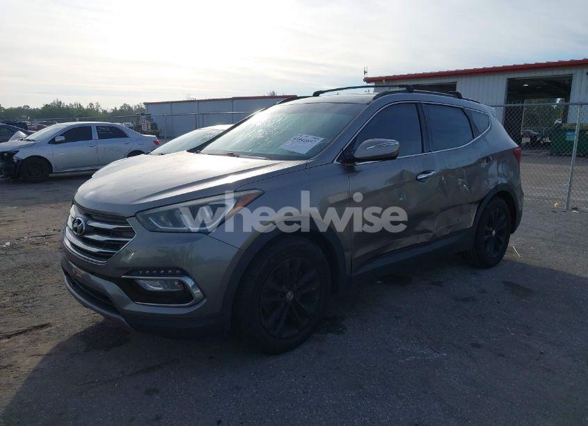 Photo 2 of 2017 Hyundai Santa FE SPORT 2.0T (VIN 5XYZU4LA0HG487276)