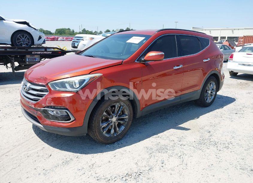 Photo 2 of 2017 Hyundai Santa FE SPORT 2.0T (VIN 5XYZU4LA1HG473886)